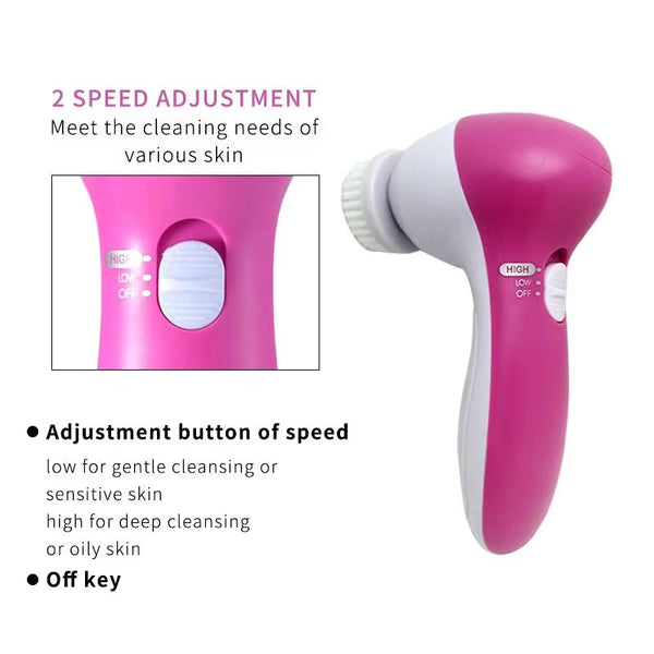 5-in-1 Facial Spa Brush