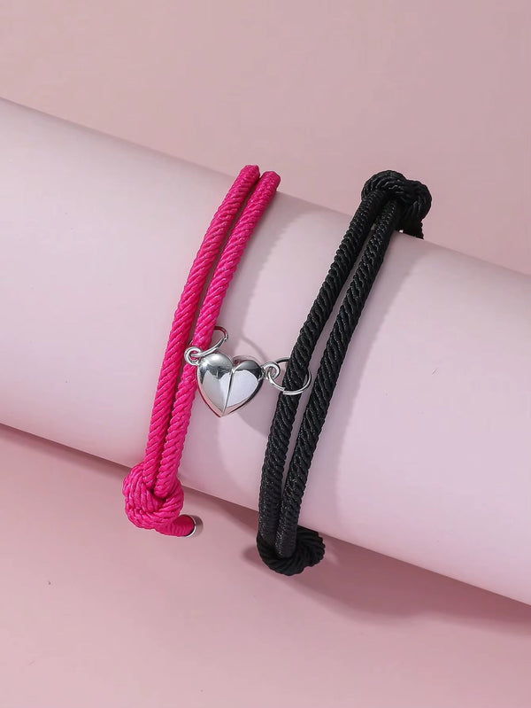 Magnetic Love Bracelet Duo