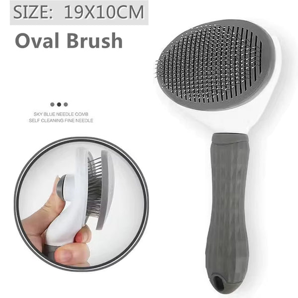 Gentle Pet Grooming Brush