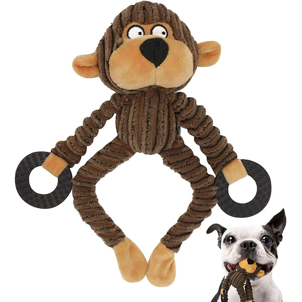 Interactive Monkey Dog Toy